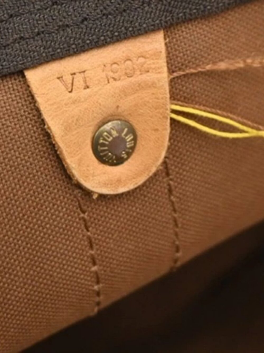 LOUIS VUITTON Keepall Bandouliere 60 2Way Hand Bag Monogram Brown M41412 11YH929 - Picture 15 of 16